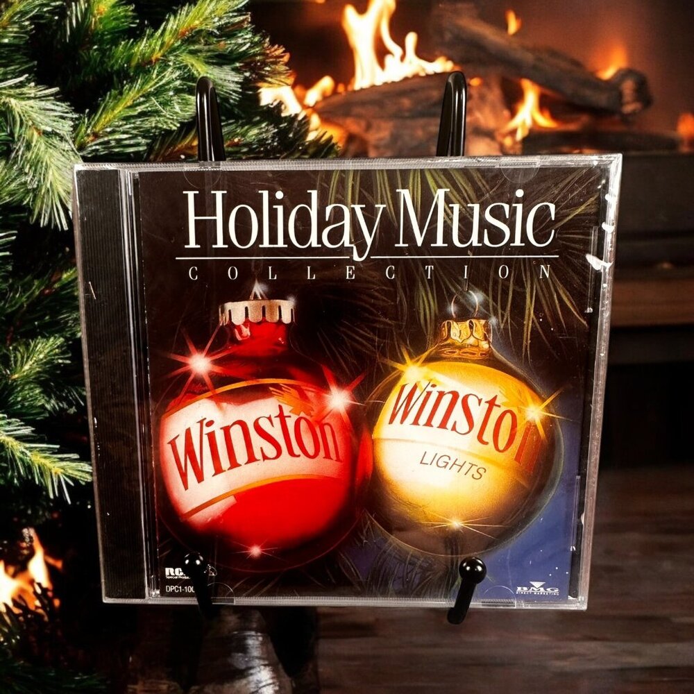 Holiday Music 1992 Collection Winston Cigarette RJ Reynolds Promo 16 song CD NEW